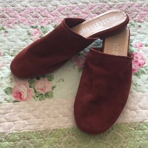 Musse & Cloud Suede Mules 41